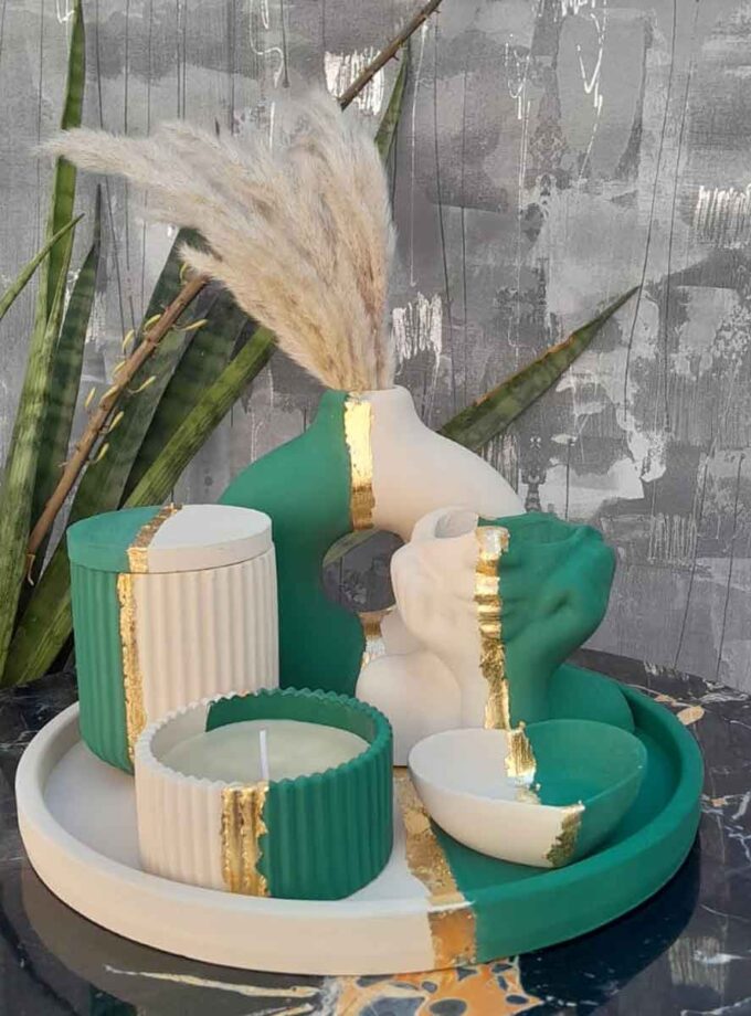 ROUND TRAY SET # 110