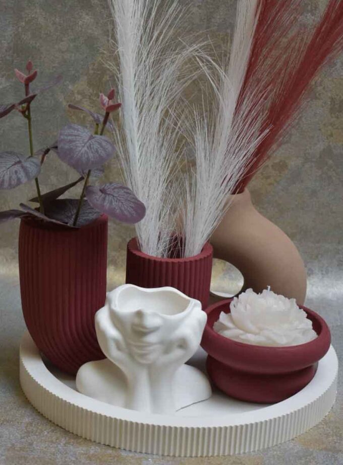 ROUND TRAY SET - 15