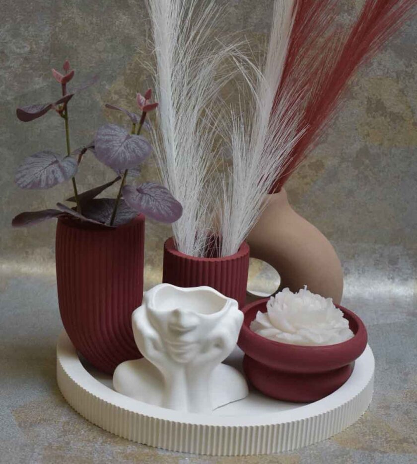 ROUND TRAY SET - 15