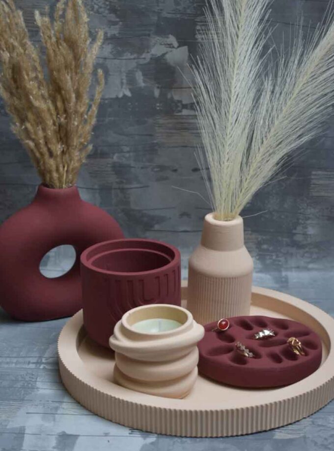 ROUND TRAY SET - 34