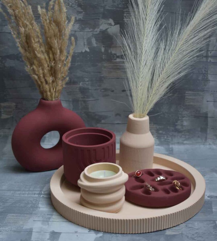 ROUND TRAY SET - 34