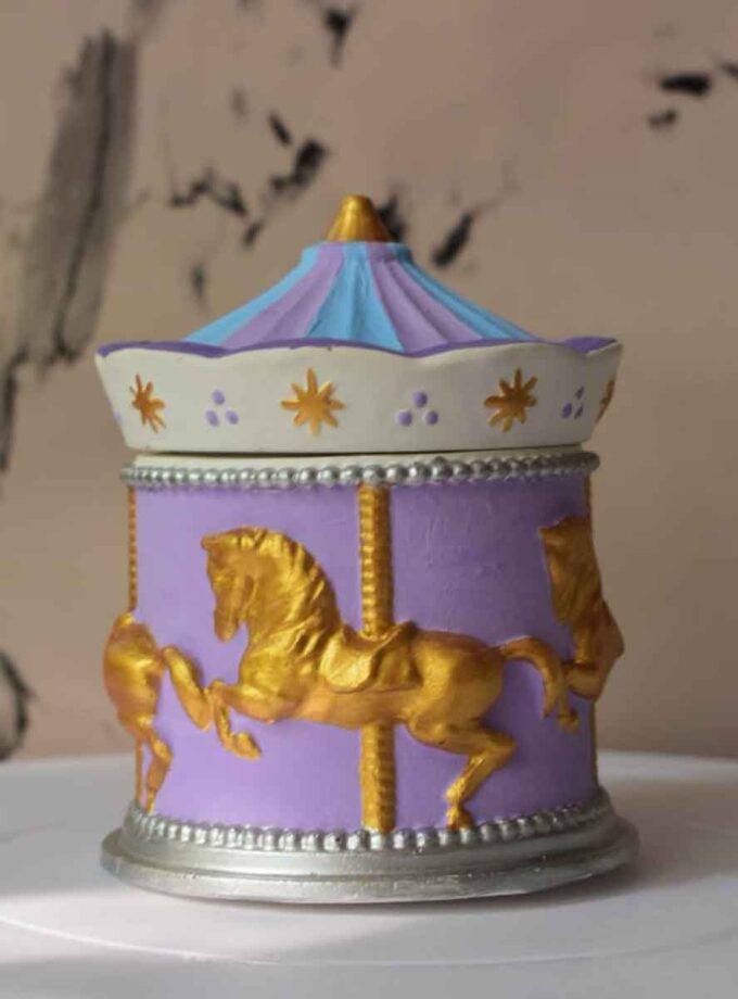 Carousel jar-Baby shower