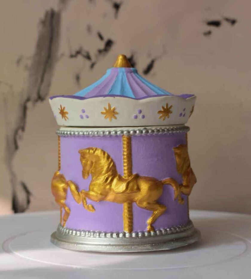 Carousel jar-Baby shower
