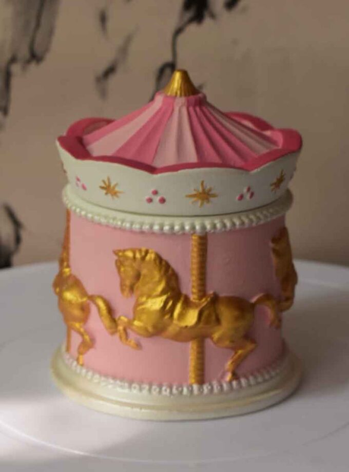Carousel jar -Baby shower
