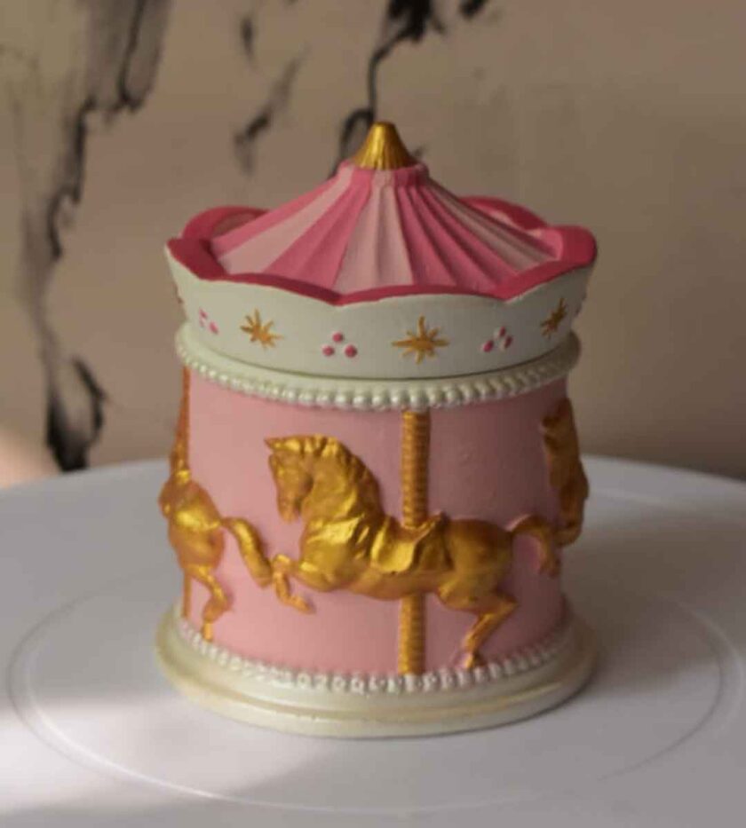 Carousel jar -Baby shower