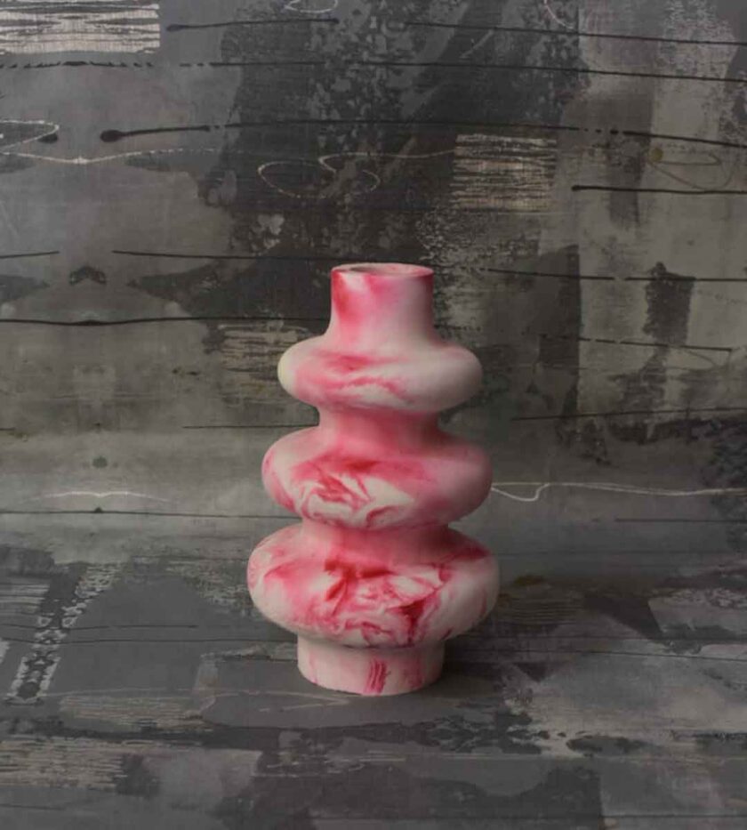 SMALL WAVY VASE