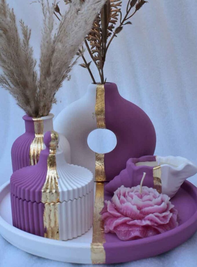 WHITE LAVENDER SET