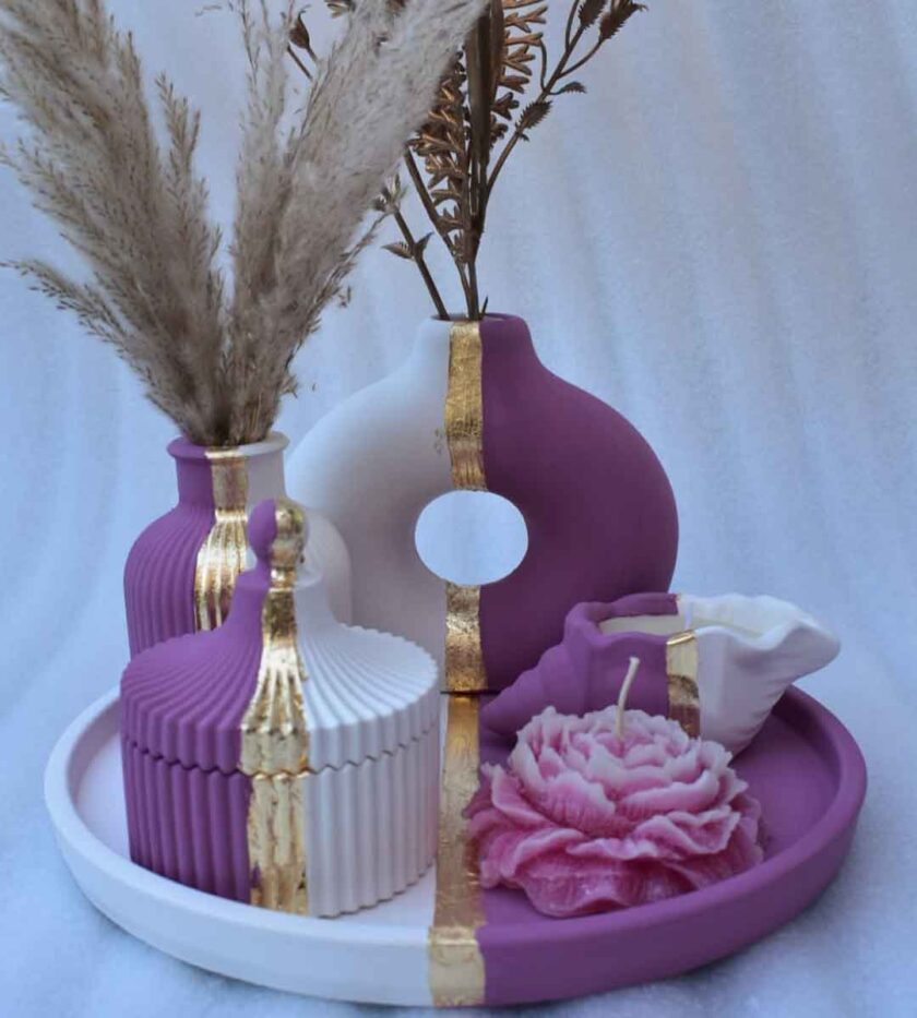 WHITE LAVENDER SET