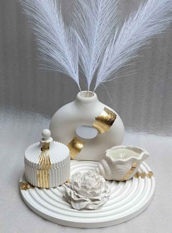 ROUND TRAY SET -67