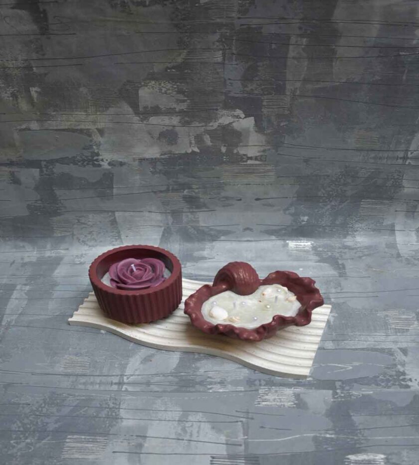 WAVY ARCH TRAY SET -5