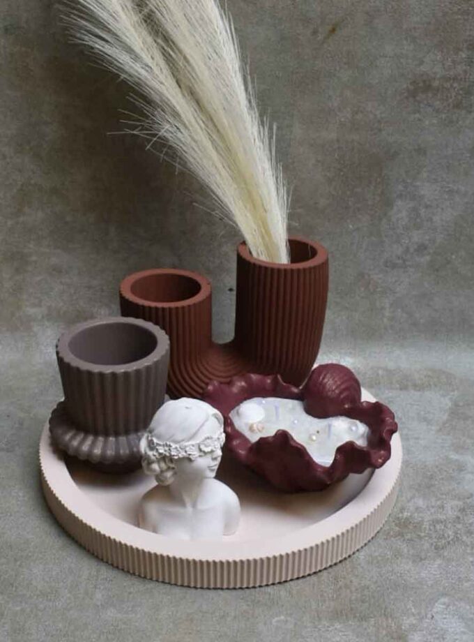 ROUND TRAY SET -68