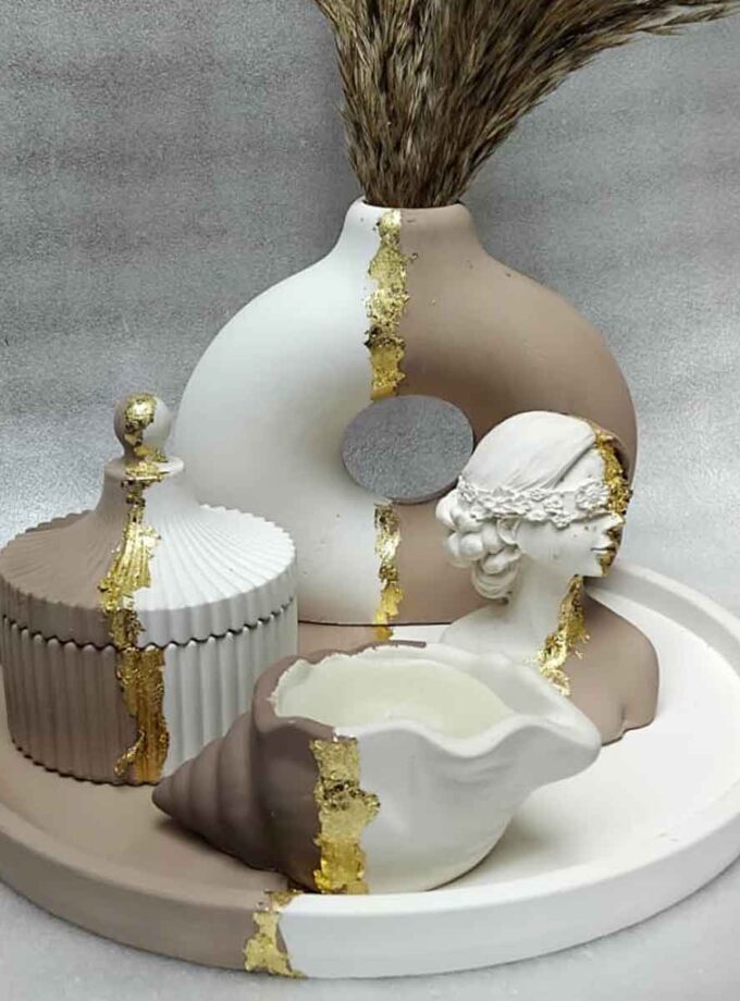 ROUND TRAY SET -76