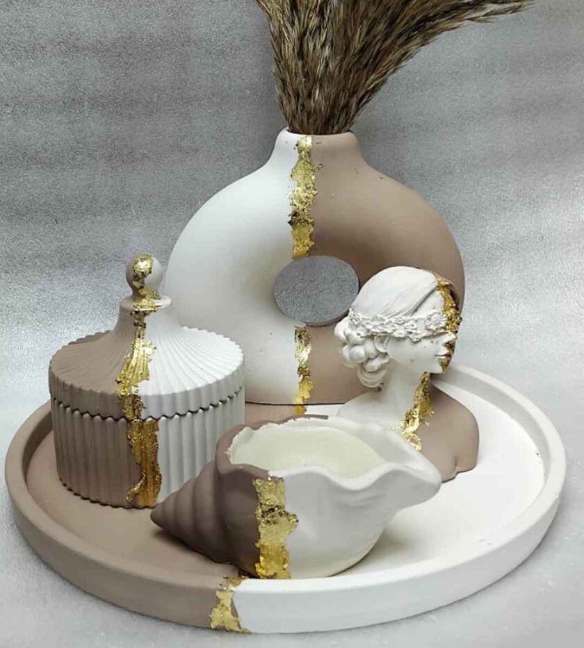 ROUND TRAY SET -76
