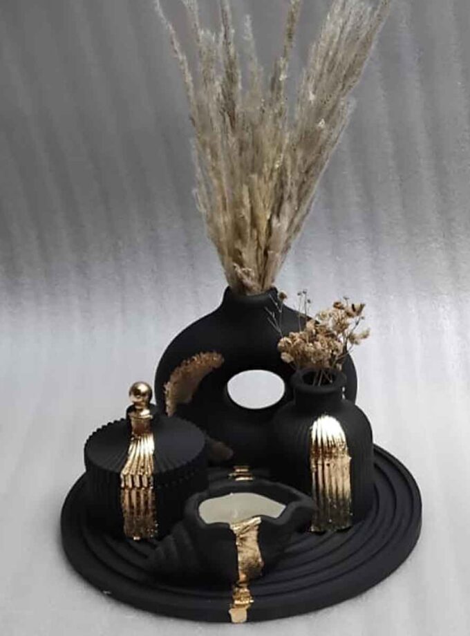 ROUND ARCH TRAY SET