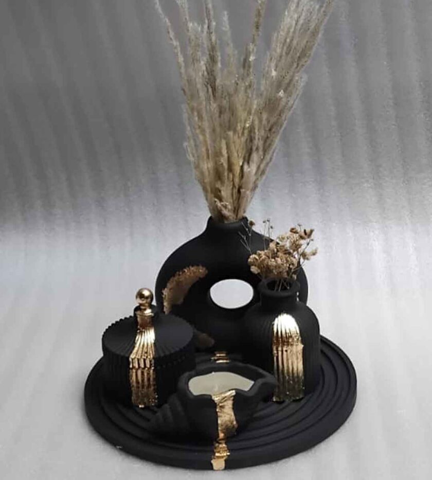 ROUND ARCH TRAY SET
