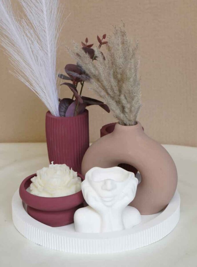 ROUND TRAY SET - 13