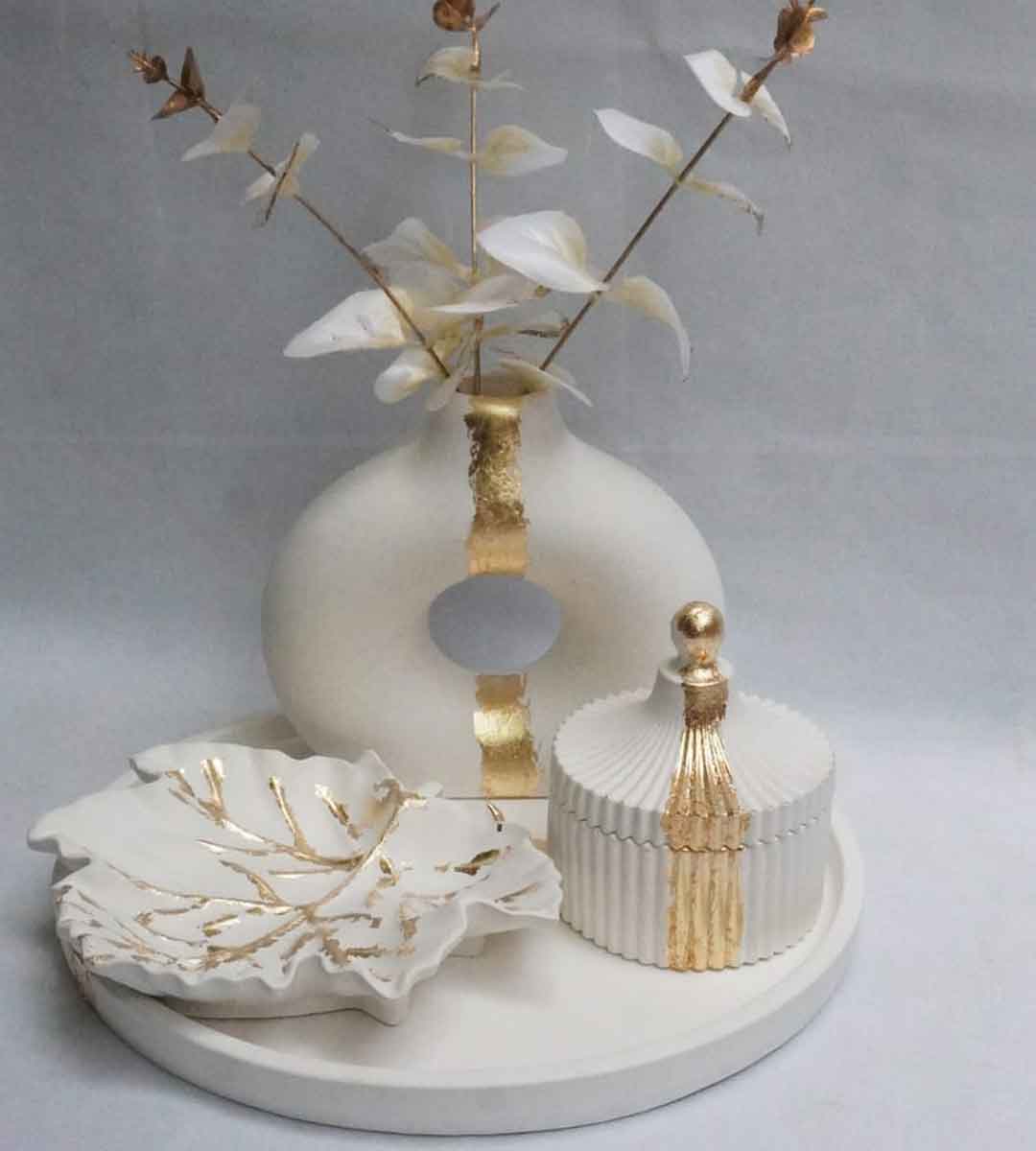 ROUND TRAY SET -15